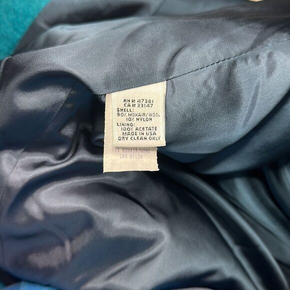 Vintage Appleseed’s 1946 Jewel Tone Wool Button Down Oversized Winter Coat - Picture 9 of 11